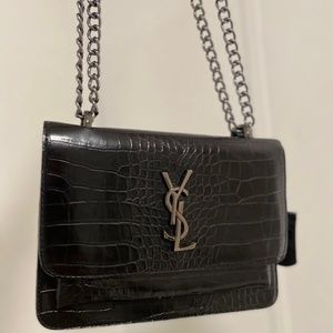 YSL black purse